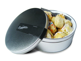 Sicilian Cookies, Gift Tin, 30 (1.5 lbs.) Assorted Sicilian Cookies